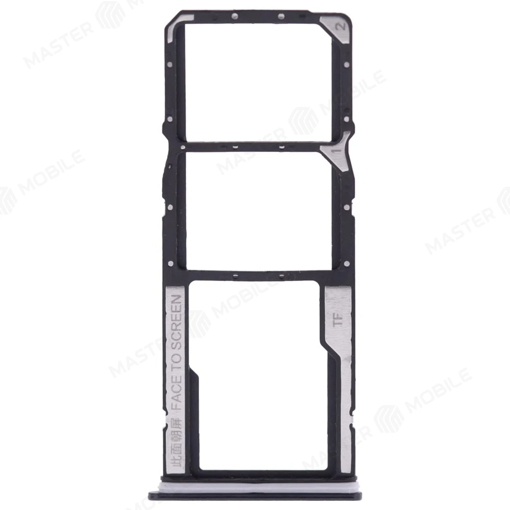 Держатель сим-карты для Xiaomi Poco C40 (220333QPG) (черный)