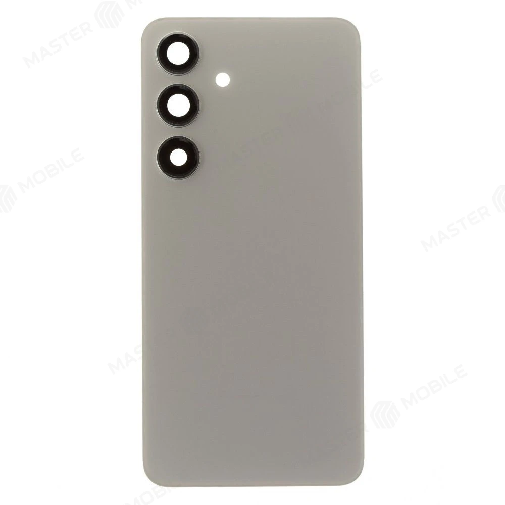 Задняя крышка для Samsung S921 Galaxy S24 (серый) (в сборе со стеклом камеры) (ORIG100) фото №1