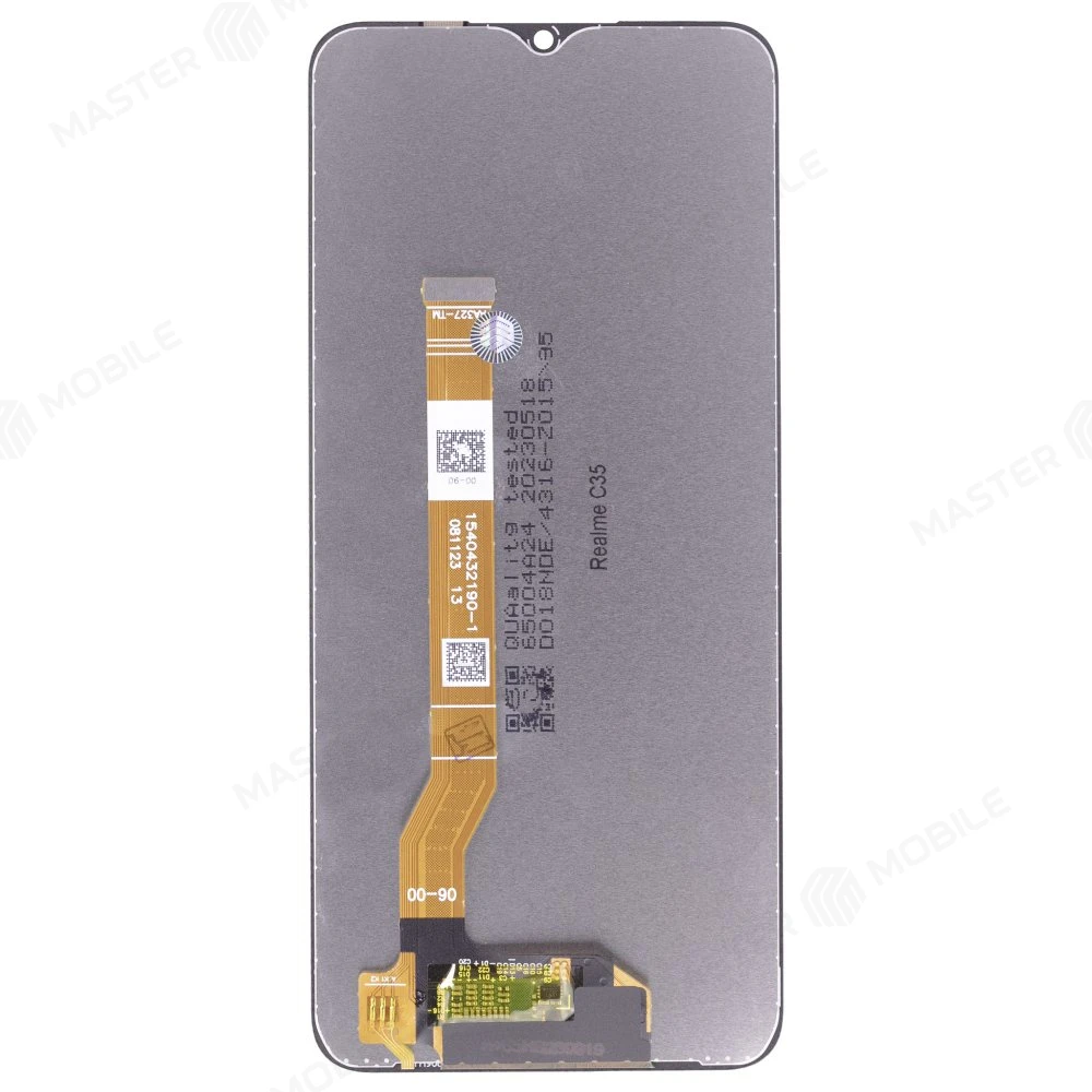 Дисплей для Realme C35 (RMX3511) + тачскрин (черный) (ORIG) фото №2