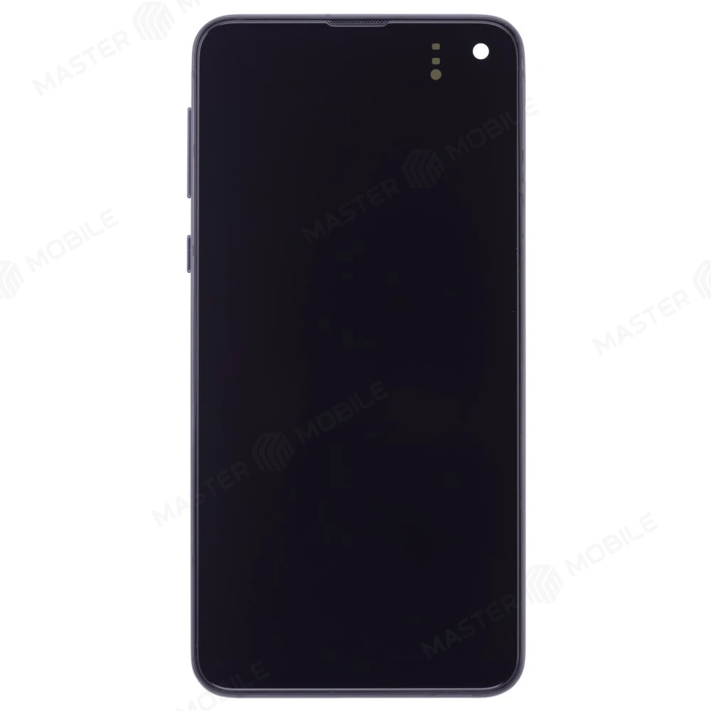 Дисплей для Samsung G970 Galaxy S10e + тачскрин (черный) (в рамке) (OLED)