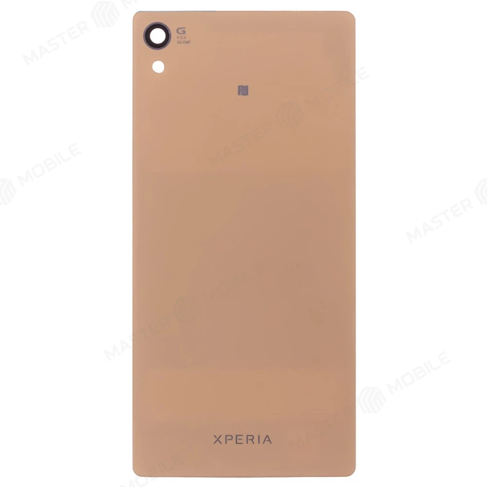 Задняя крышка для Sony E6553 Xperia Z3+/E6533 Xperia Z3+ Dual (золотистый) фото №1