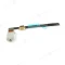 Шлейф для Apple iPad mini (A1432/A1454/A1455) / iPad mini 2 (A1489/A1490/A1491) с комп. + разъем гарнитуры (белый)  фото №1