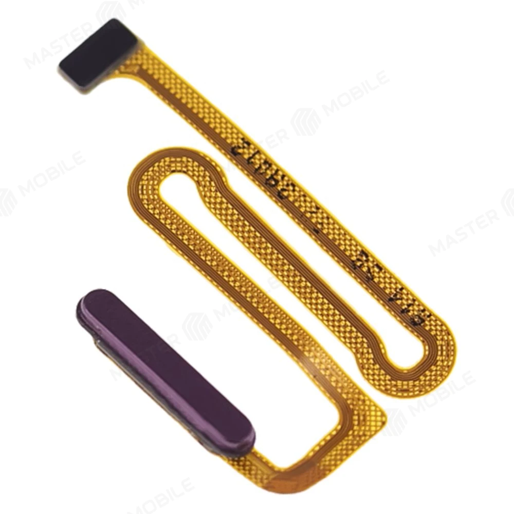 Шлейф для Samsung A145F Galaxy A14 4G / A146B Galaxy A14 5G с комп. + сканер отпечатка пальца (кнопка включения) (красный) фото №3