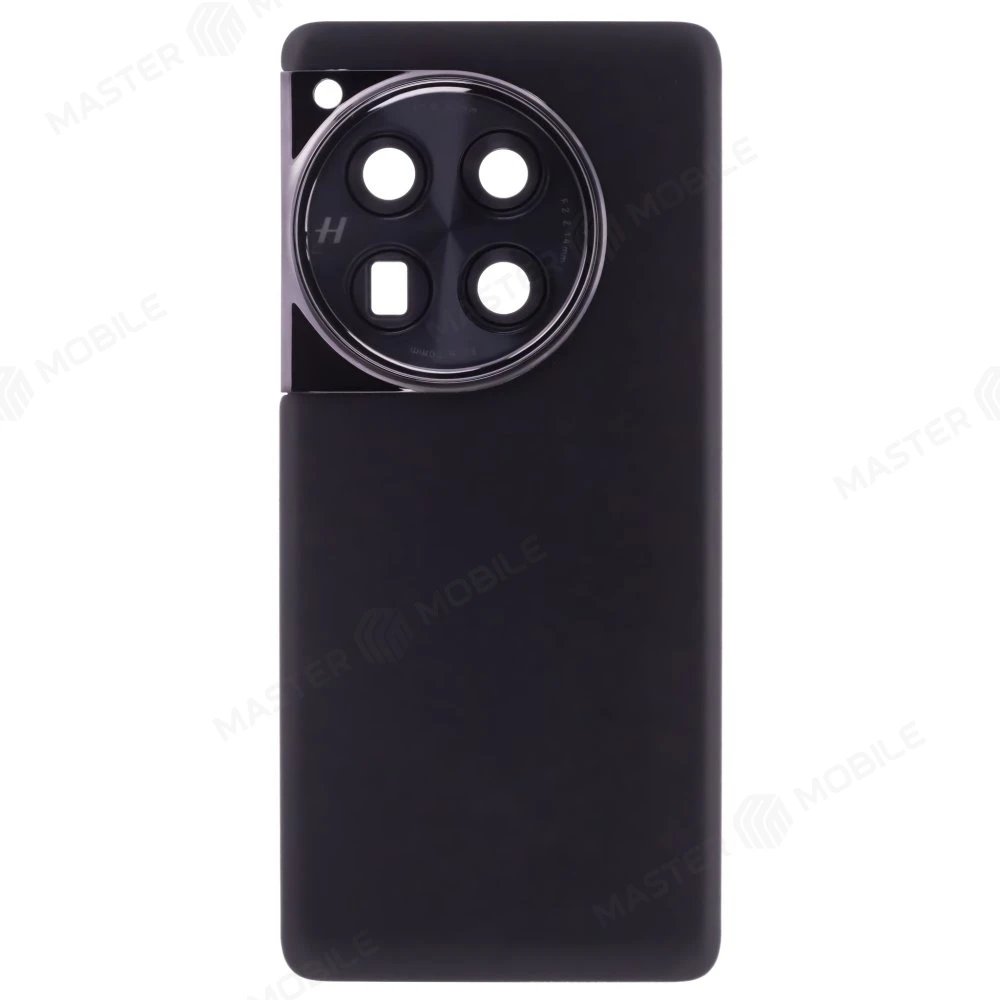 Задняя крышка для OnePlus 12 (PJD110) (черный) (в сборе со стеклом камеры)