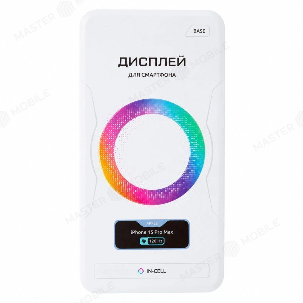 Дисплей для Apple iPhone 15 Pro Max + тачскрин (черный) (F5ENERGY) (In-Cell) (площадка под IC) (BASE) фото №5