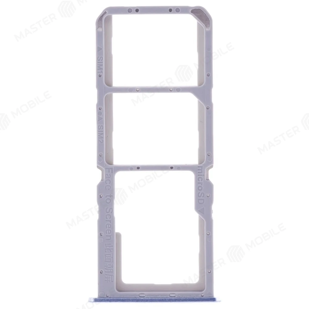 Держатель сим-карты для Realme C30 (RMX3581) (голубой) фото №1