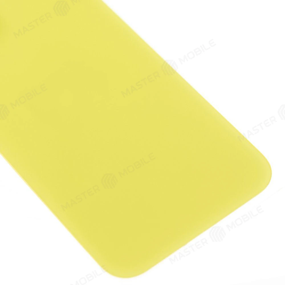 Задняя крышка для Apple iPhone 14 (желтый) (в сборе со стеклом камеры и шлейфом) (Premium)  фото №4