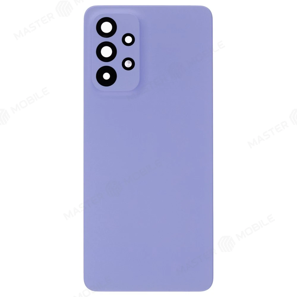 Задняя крышка для Samsung A336 Galaxy A33 5G (синий) (в сборе со стеклом камеры)