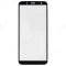 Стекло модуля для Samsung J600 Galaxy J6 (2018) + OCA (черный) фото №1