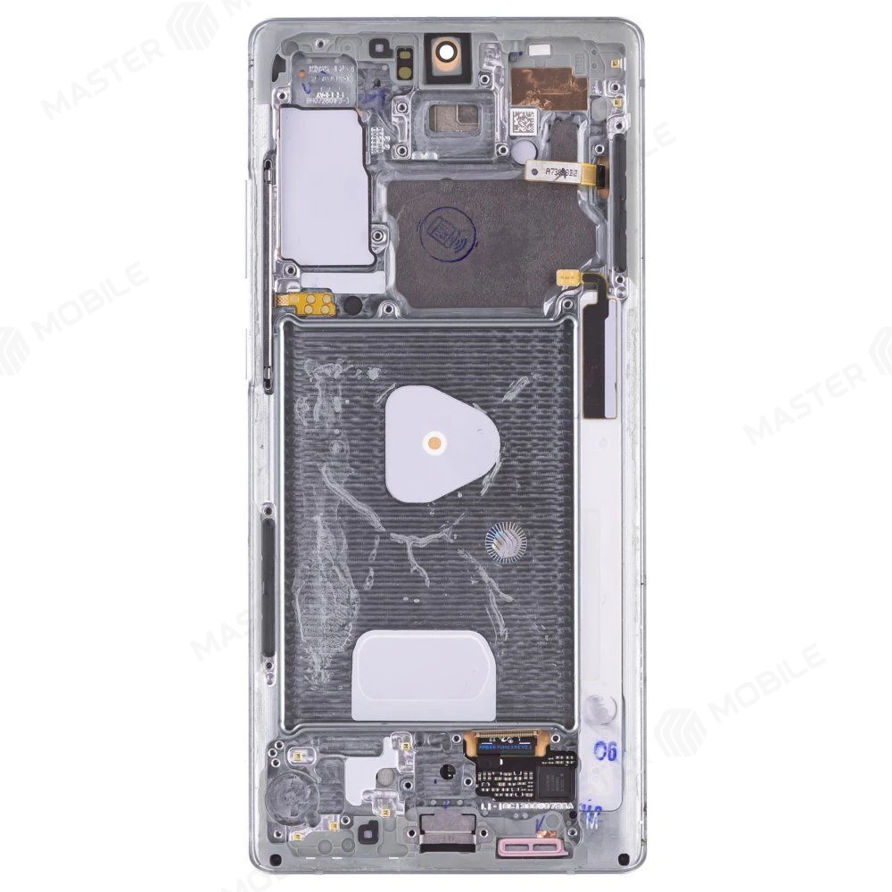 Дисплей для Samsung N980 Galaxy Note 20 / N981 Galaxy Note 20 5G + тачскрин (мятный) (в рамке) (ORIG100) (возможен дефект ЛКП) фото №2