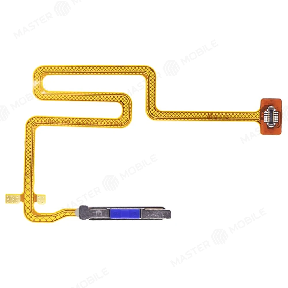 Шлейф для Realme C35 (RMX3511) с комп. + сканер отпечатка пальца (зеленый)  фото №2