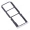 Держатель сим-карты для Realme 8 4G (RMX3085) (серебристый) фото №3