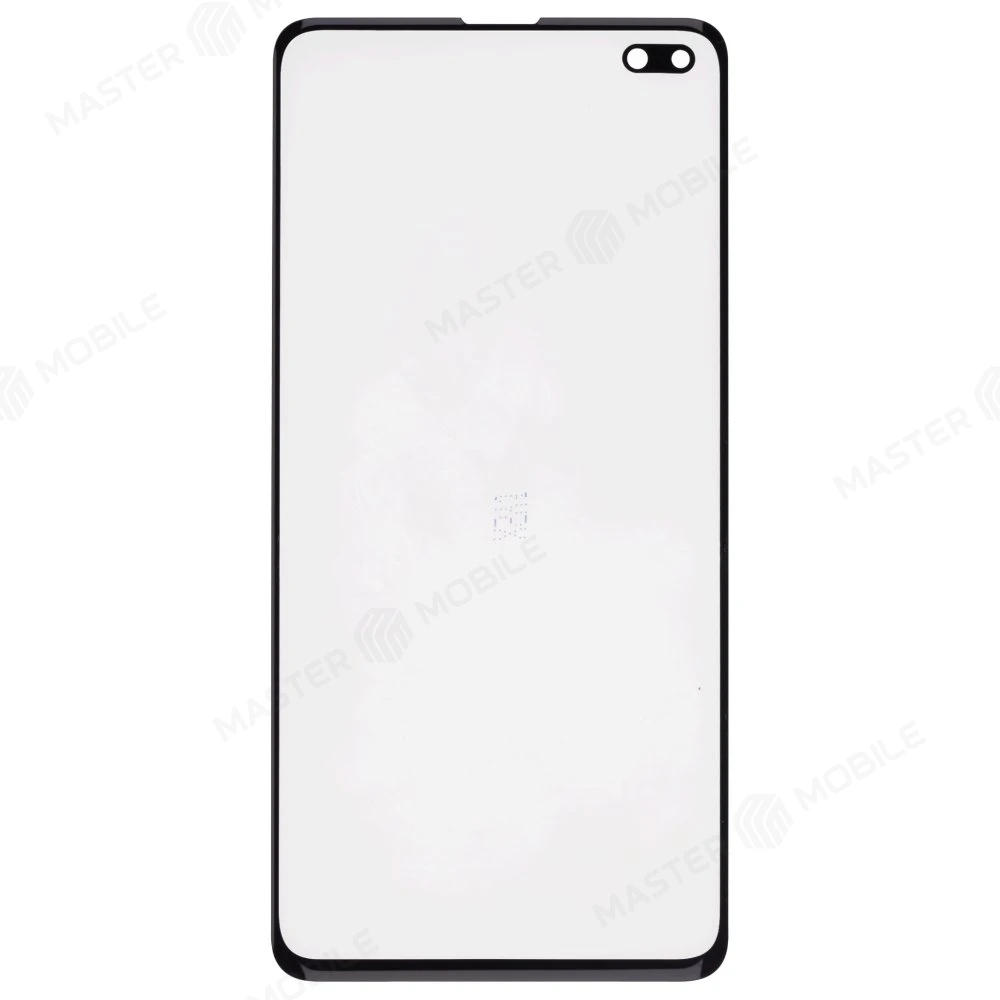 Стекло модуля для Samsung G975 Galaxy S10+ + OCA (черный)