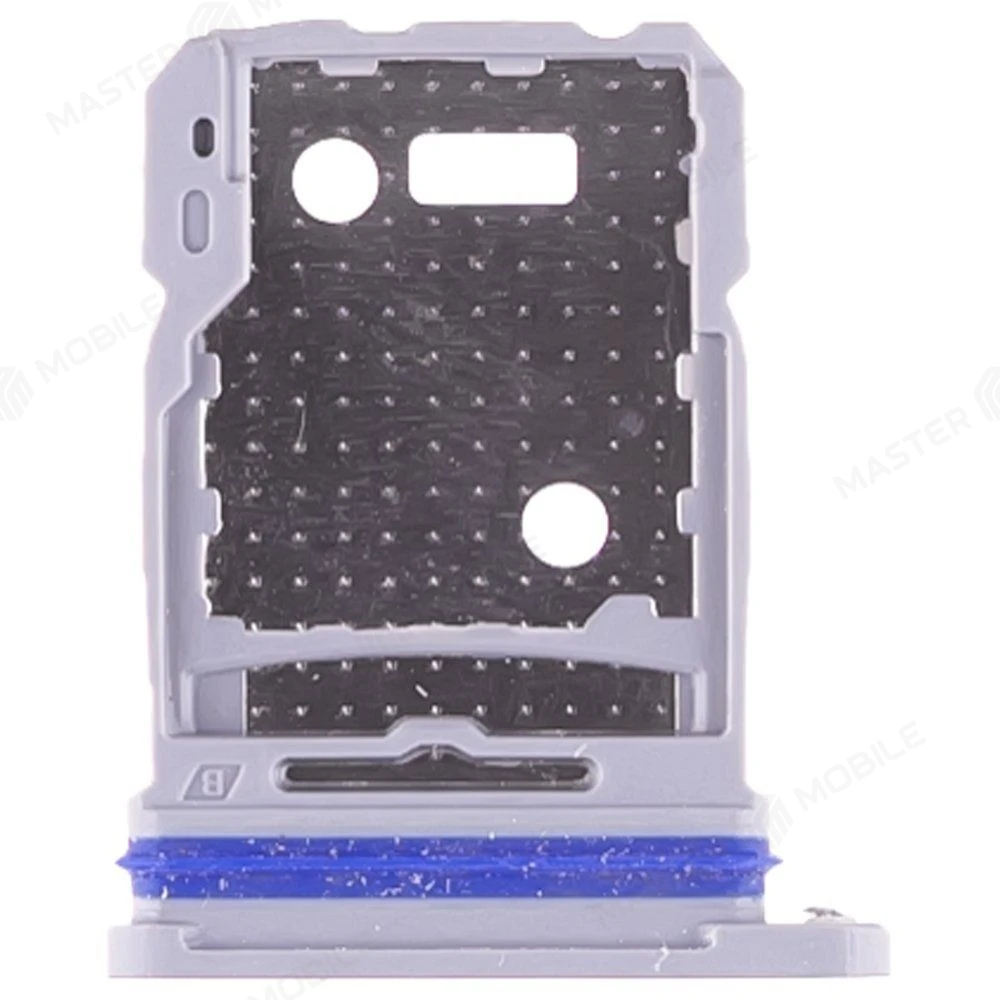 Держатель сим-карты для Vivo V21e (V2061) (голубой) фото №2