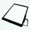 Тачскрин для Apple iPad Air (A1474/A1475/A1476) + кнопка Home (черный) (Premium) фото №1