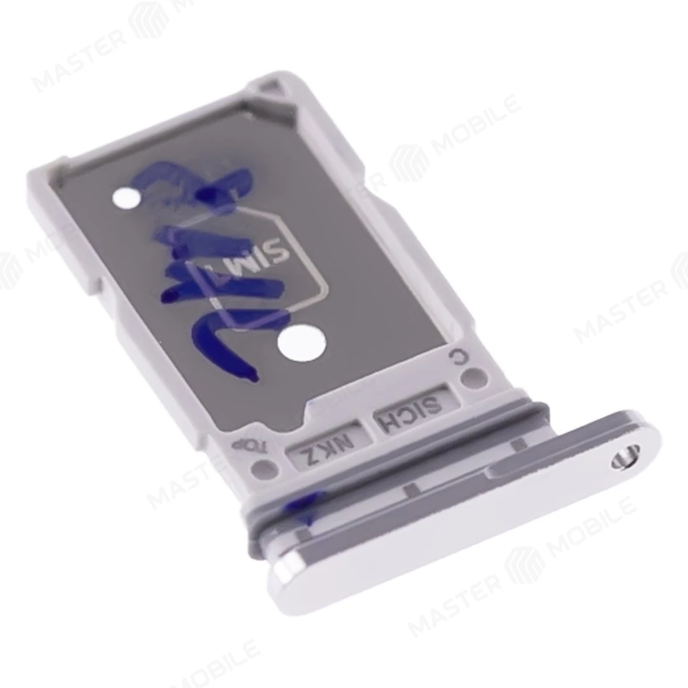 Держатель сим-карты для Samsung S938 Galaxy S25 Ultra (серебристый) фото №3