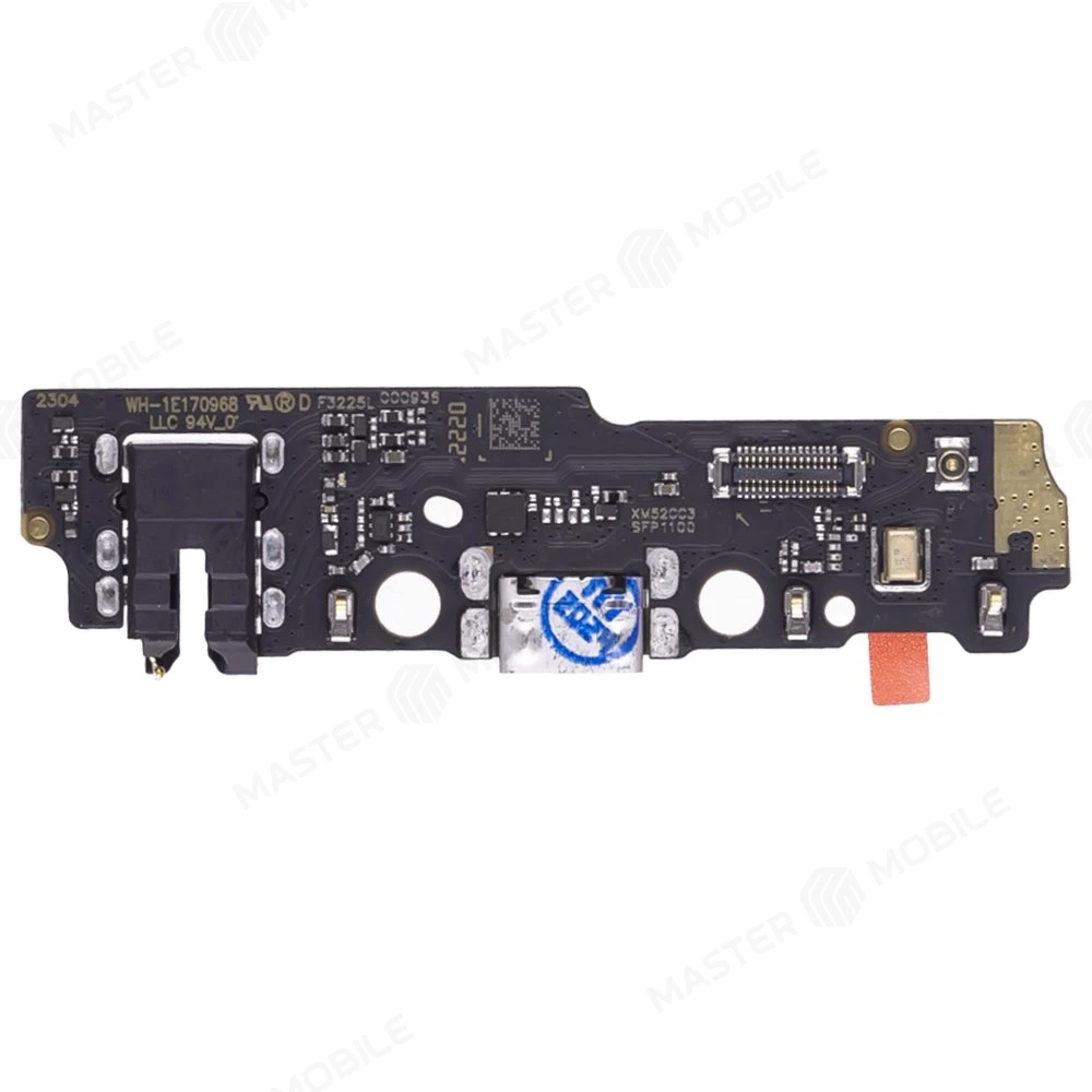 Нижняя плата для Xiaomi Poco C51 (2302EPCC4I) с комп. + разъем зарядки + микрофон (ORIG100)