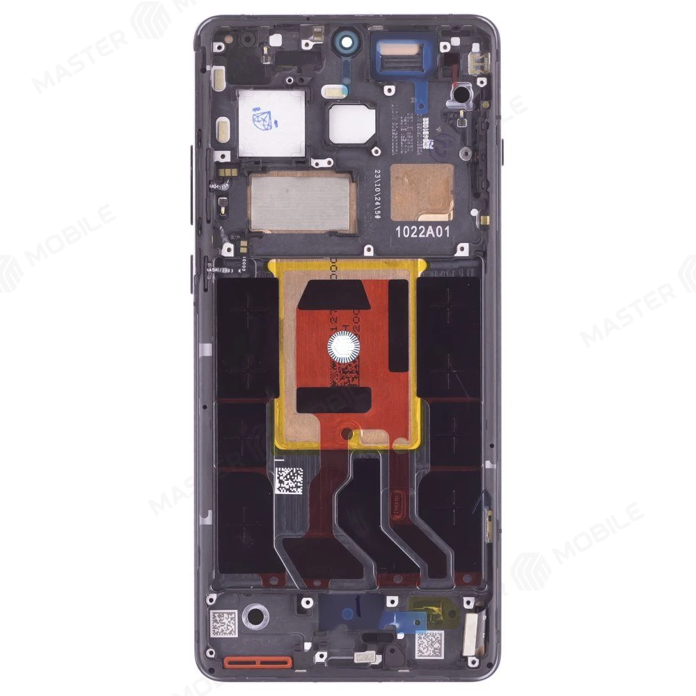 Дисплей для OnePlus 12 (PJD110) + тачскрин (черный) (в рамке) (ORIG100) (SP) фото №2