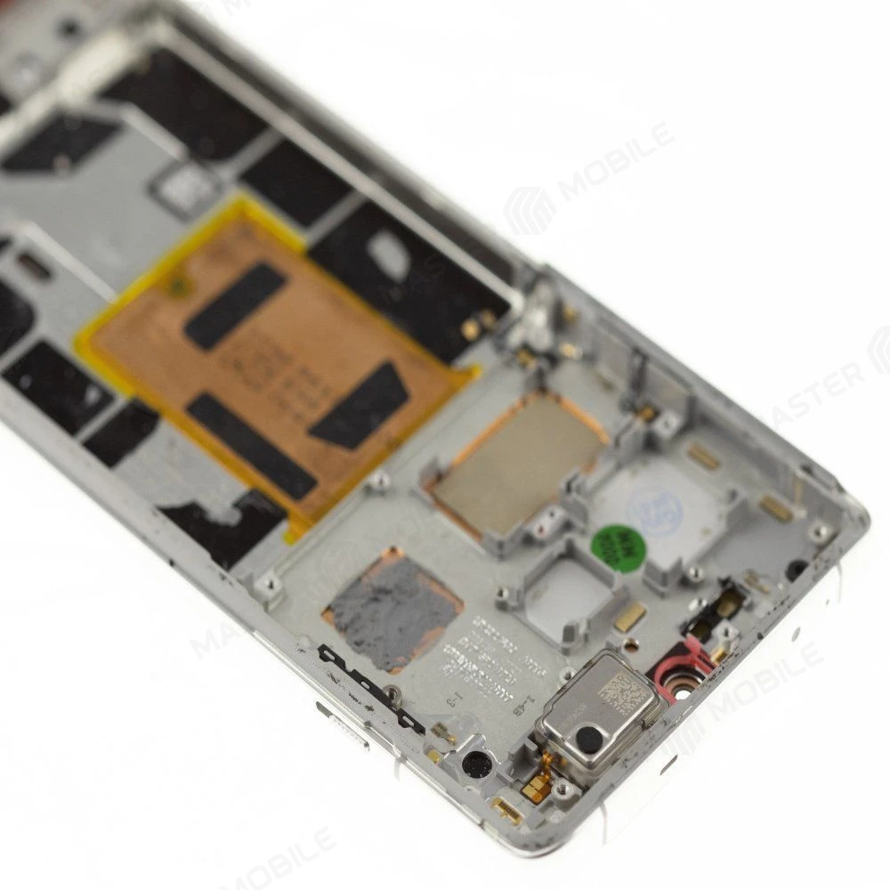 Дисплей для OnePlus 12 (PJD110) + тачскрин (серебристый) (в рамке) (ORIG100) (SP) фото №3