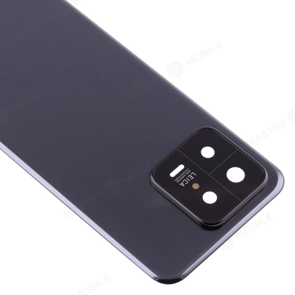 Задняя крышка для Xiaomi 13 (2211133G) (черный) (в сборе со стеклом камеры) (ORIG100) фото №3