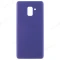 Задняя крышка для Samsung A730 Galaxy A8+ (2018) (синий) фото №1