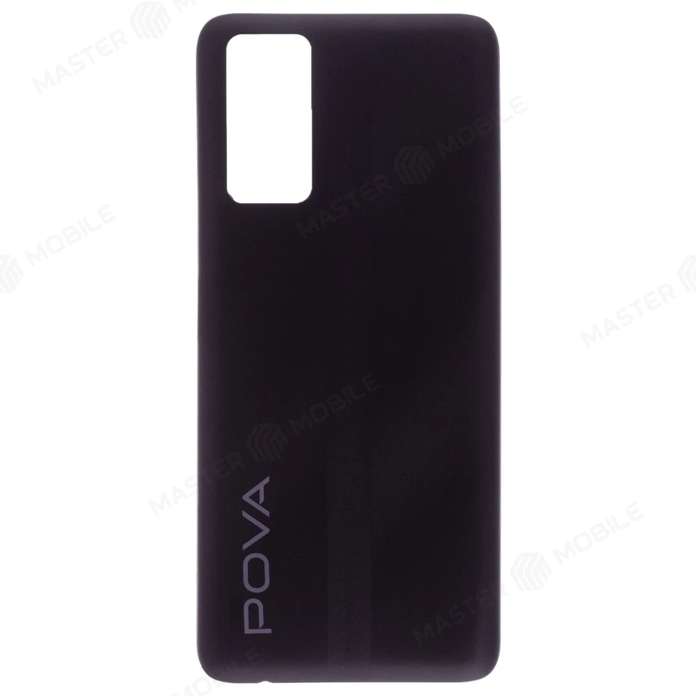 Задняя крышка для Tecno Pova 2 (LE7N) (черный)