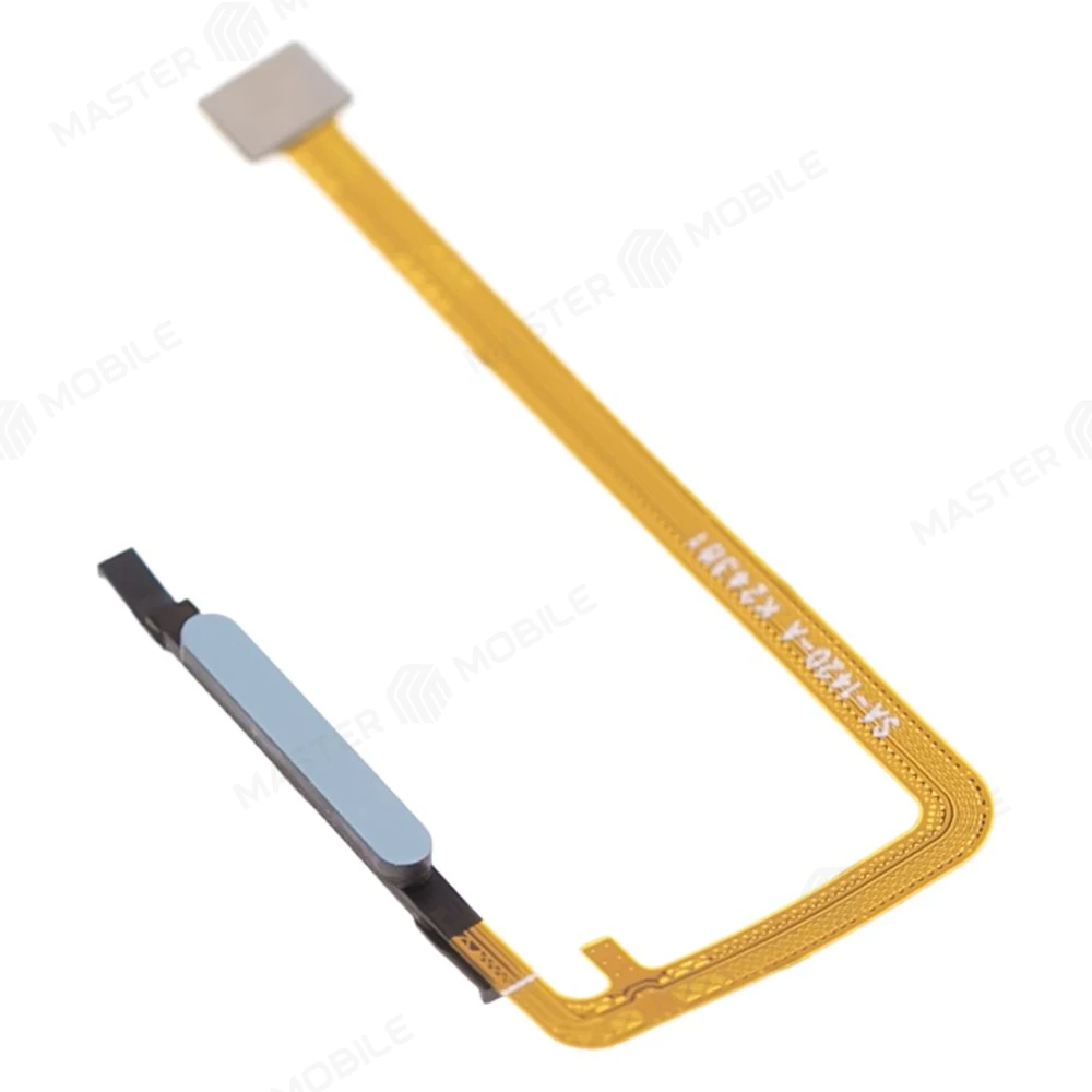 Шлейф для Samsung A065 Galaxy A06 с комп. + сканер отпечатка пальца (голубой) фото №3