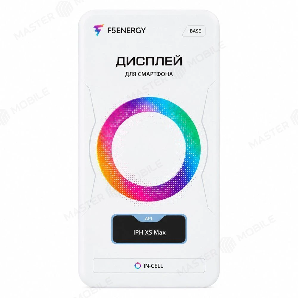 Дисплей для Apple iPhone Xs Max + тачскрин (черный) (F5ENERGY) (In-Cell) (BASE) фото №5