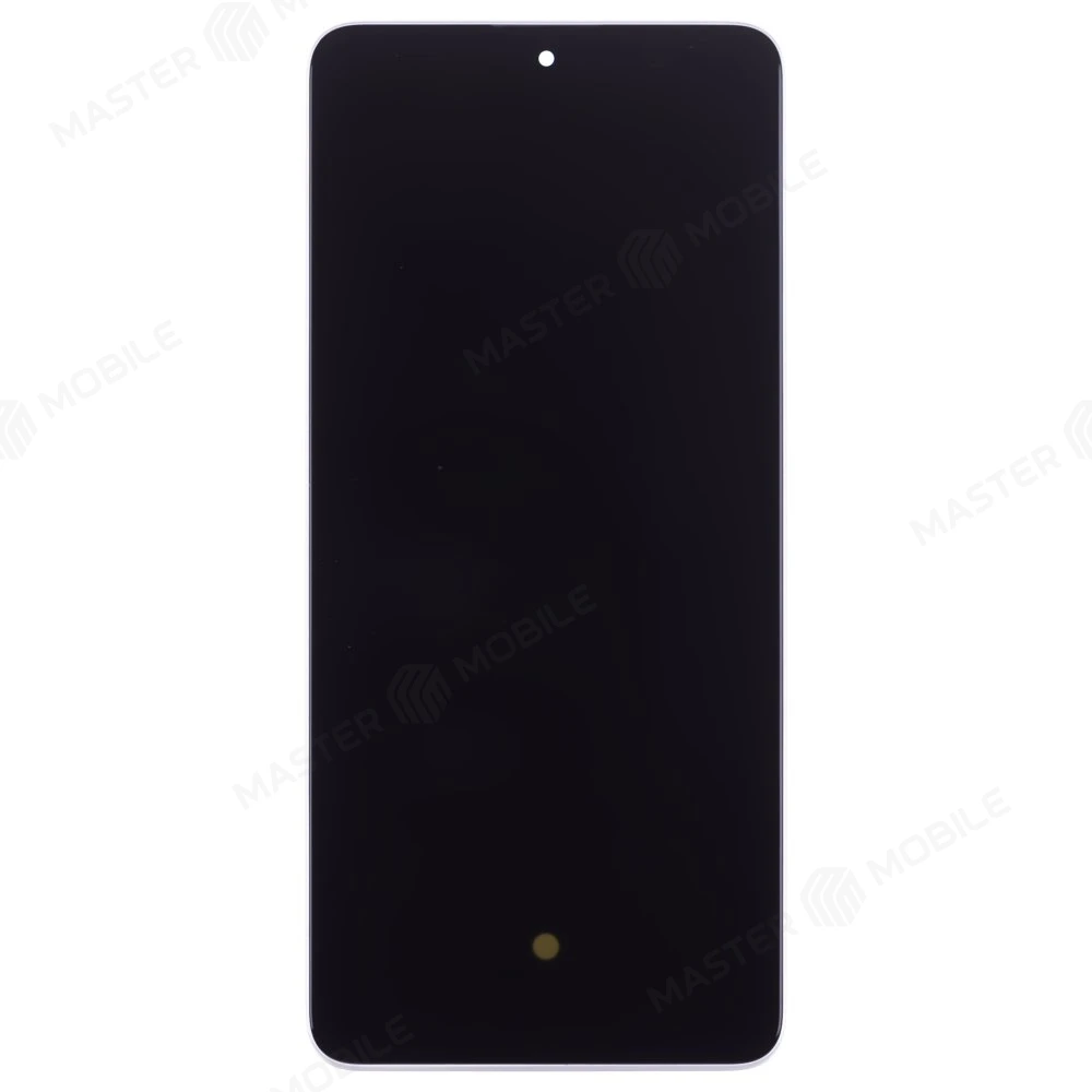 Дисплей для Xiaomi Poco X6 (23122PCD1G) / Redmi Note 13 Pro 5G (2312DRA50C) + тачскрин (серебристый) (в рамке) (ORIG100) (SP)
