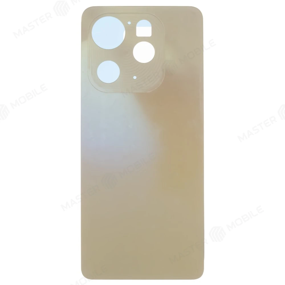 Задняя крышка для Tecno Spark 20 Pro (KJ6) (золотистый)