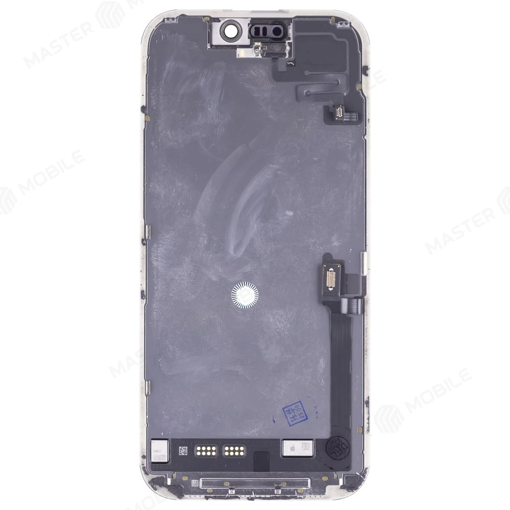 Дисплей для Apple iPhone 17 (SIM + eSIM) / iPhone 17 (eSIM) + тачскрин + ALS шлейф (черный) (с разбора) (ORIG100) фото №2