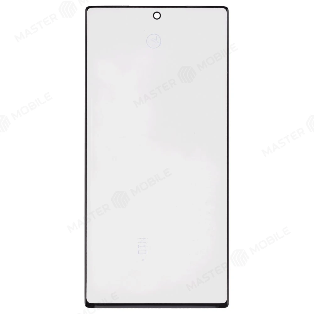 Стекло модуля для Samsung N970 Galaxy Note 10 + OCA (черный)