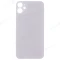 Задняя крышка для Apple iPhone 11 (белый) (с широким отверстием) фото №1