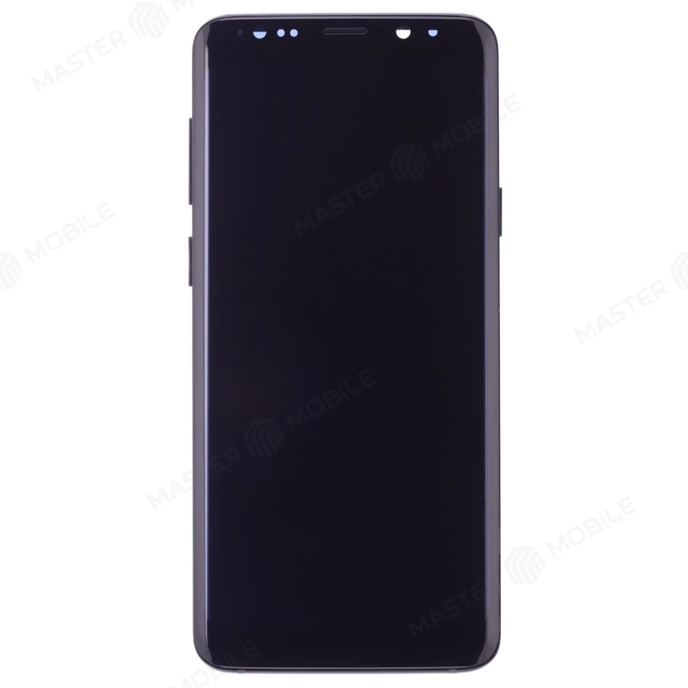 Дисплей для Samsung G965 Galaxy S9+ + тачскрин (черный) (в рамке) (OLED)