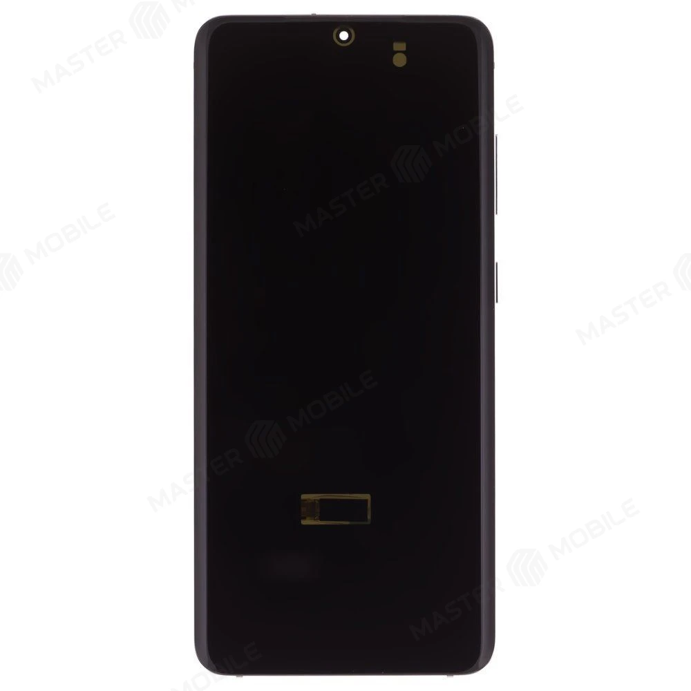 Дисплей для Samsung G981 Galaxy S20 5G + тачскрин (серебристый) (в рамке) (OLED) (Full Size) фото №1