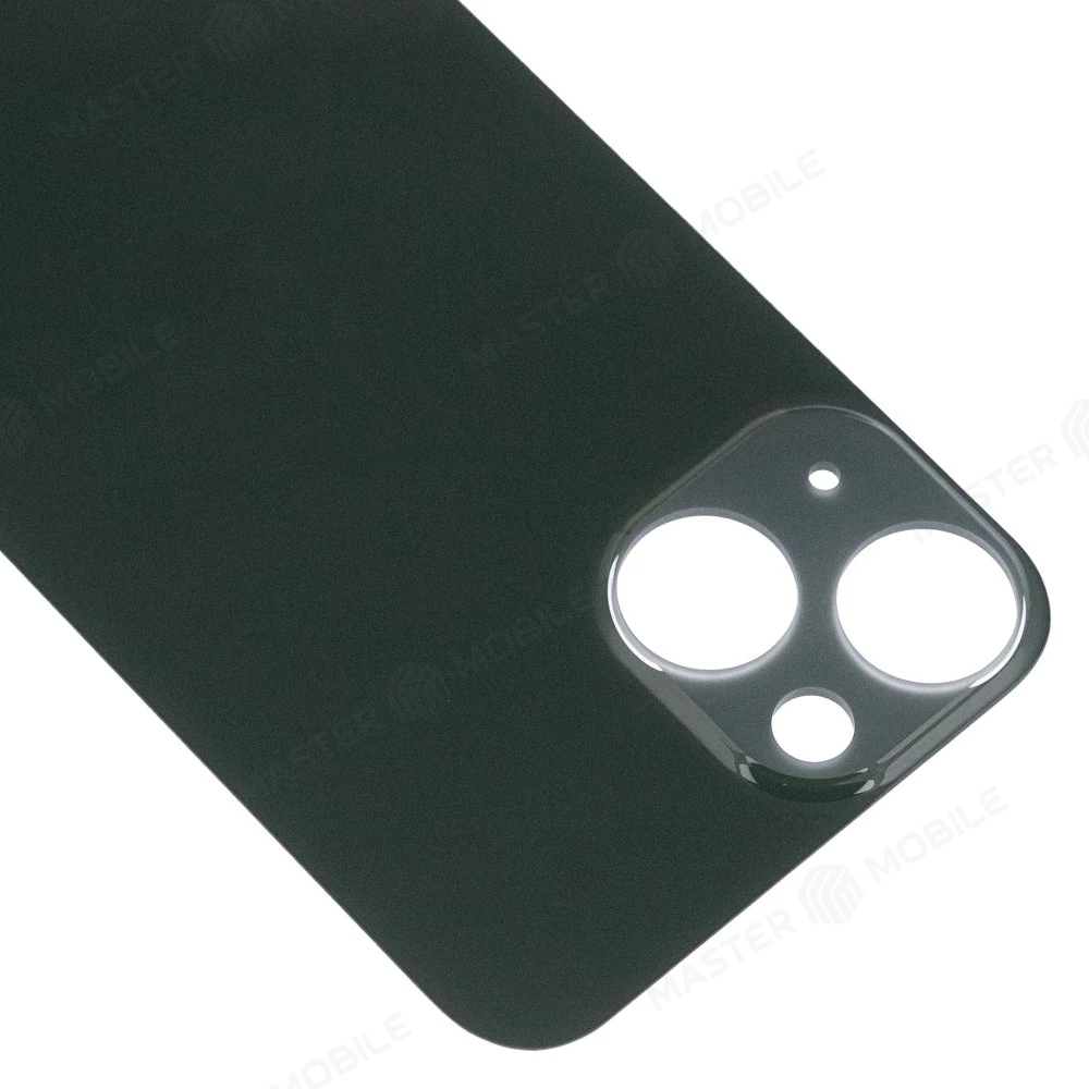 Задняя крышка для Apple iPhone 13 mini (зеленый) (с широким отверстием) (Premium) фото №3