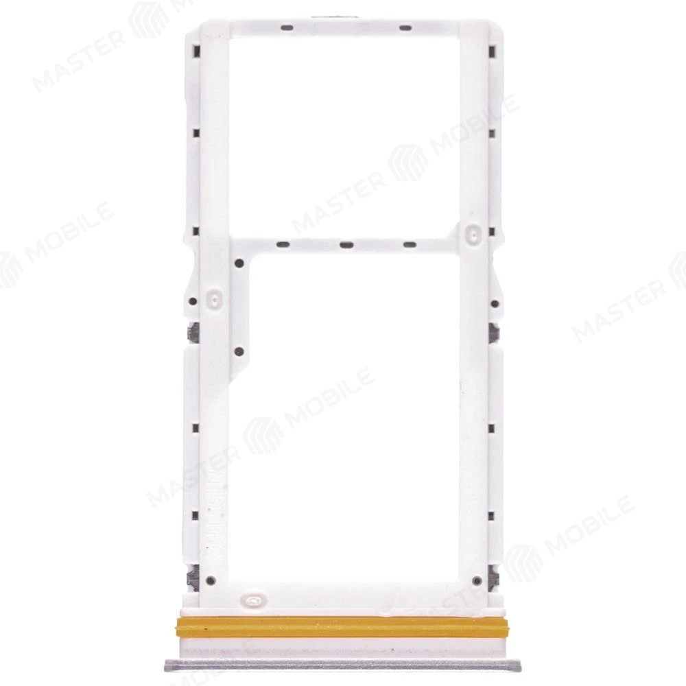 Держатель сим-карты для Xiaomi Poco M6 4G (2404АРC5FG) (серебристый)  фото №2