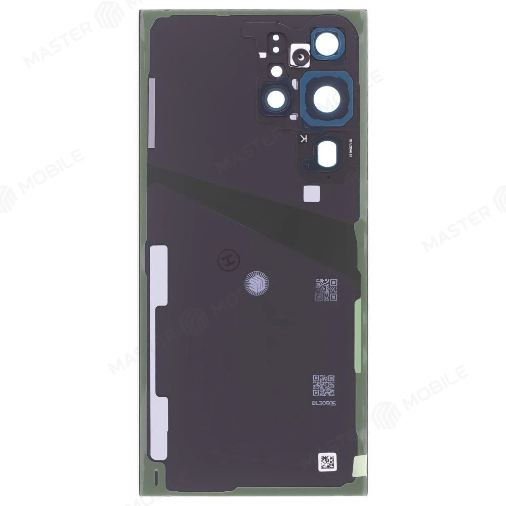 Задняя крышка для Samsung S918 Galaxy S23 Ultra (белый) (в сборе со стеклом камеры) (ORIG100)  фото №2