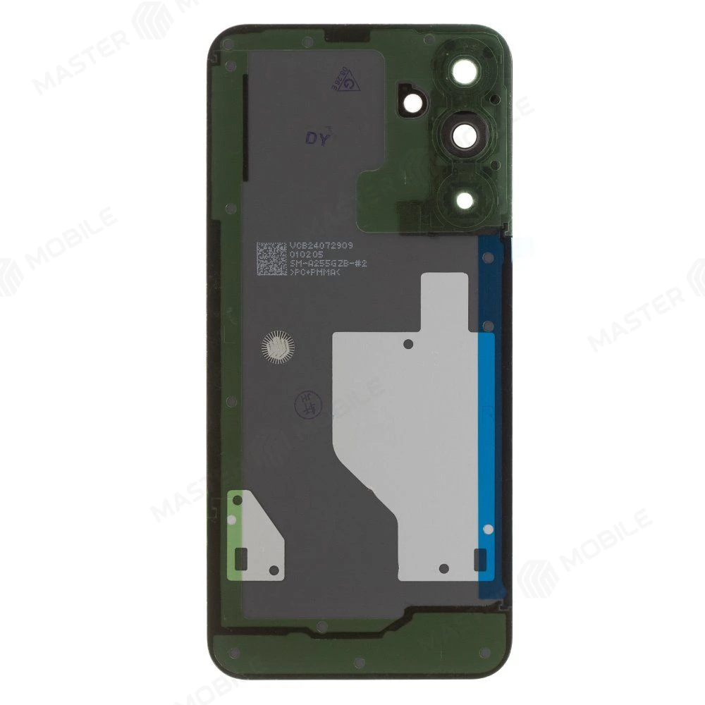 Задняя крышка для Samsung A256E Galaxy A25 5G (синий) (в сборе со стеклом камеры) (ORIG100) фото №2