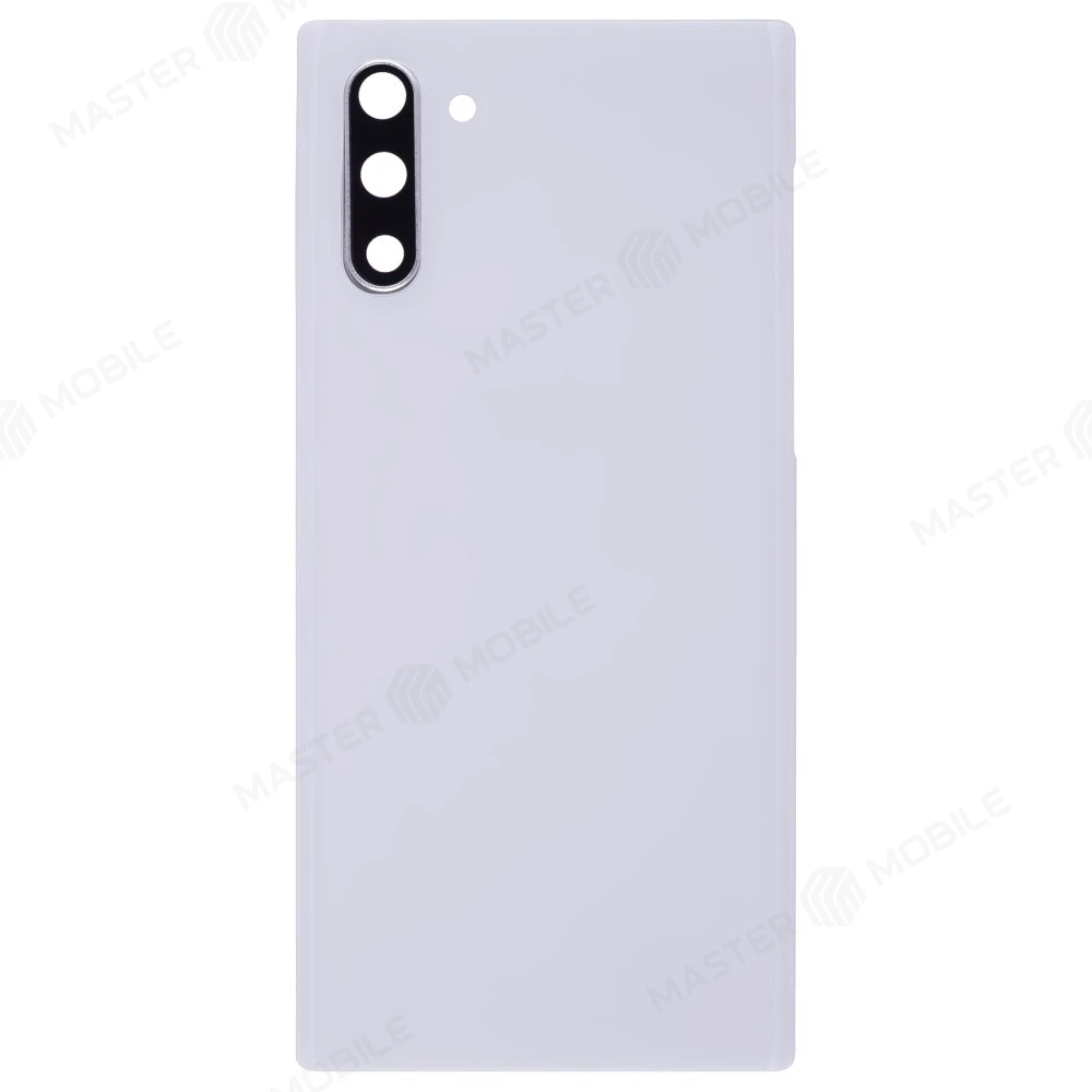 Задняя крышка для Samsung N970 Galaxy Note 10 (белый) (в сборе со стеклом камеры)