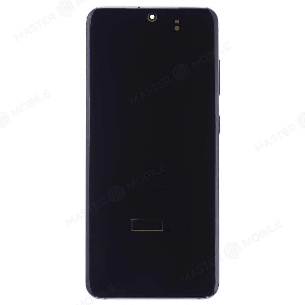 Дисплей для Samsung G981 Galaxy S20 5G + тачскрин (серый) (в рамке) (OLED)
