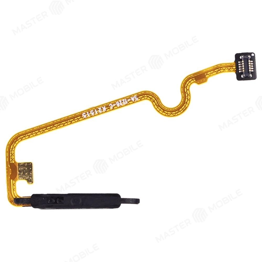 Шлейф для Infinix Hot 20S (X6827) с комп. + сканер отпечатка пальца (голубой)  фото №2