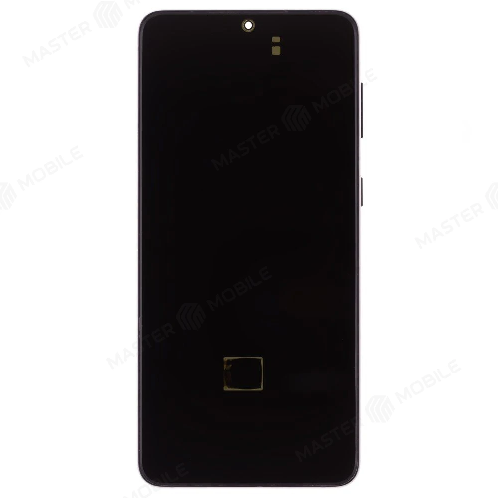 Дисплей для Samsung G996 Galaxy S21+ + тачскрин (черный) (в рамке) (ORIG100) (возможен дефект ЛКП) фото №1