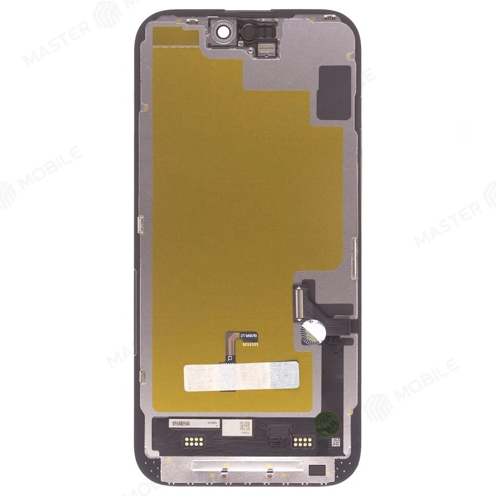 Дисплей для Apple iPhone 15 + тачскрин (черный) (F5ENERGY) (Ultra Soft Oled) (площадка под IC)  фото №2