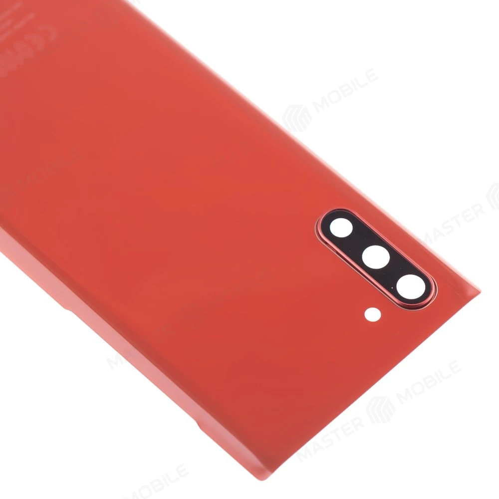 Задняя крышка для Samsung N970 Galaxy Note 10 (красный) (в сборе со стеклом камеры) фото №3