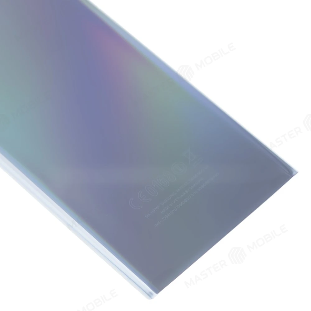 Задняя крышка для Samsung N975 Galaxy Note 10+ / N976 Galaxy Note 10+ 5G (перламутровый) (в сборе со стеклом камеры) фото №4