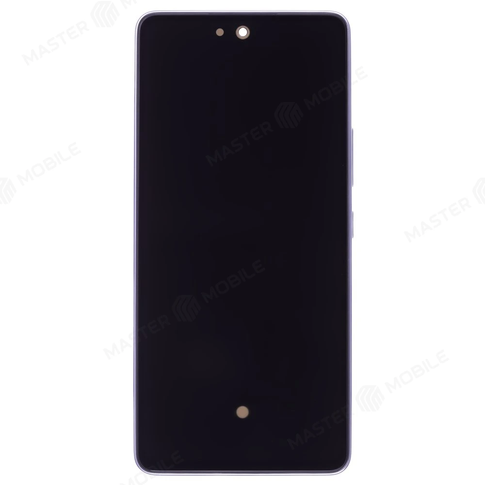 Дисплей для Samsung A536 Galaxy A53 5G + тачскрин (голубой) (в рамке) (ORIG100) (SP) фото №1