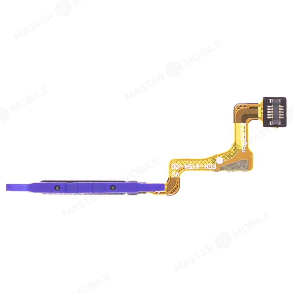 Шлейф для Huawei Nova Y91 (STG-LX1) с комп. + сканер отпечатка пальца (черный)  фото №2