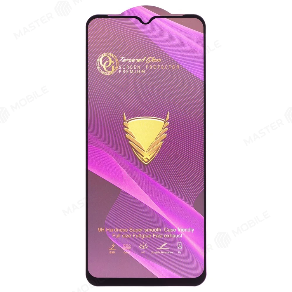 Защитное стекло OG Glass (3 в 1) для Infinix Smart 6 (X6511) (черный)