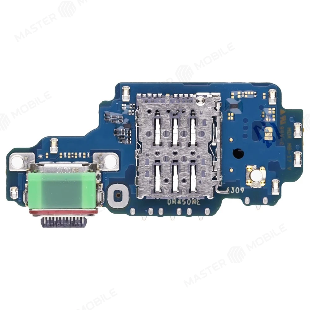 Нижняя плата для Samsung S938 Galaxy S25 Ultra с комп. + разъем зарядки + микрофон + разъем SIM (ORIG100) фото №2